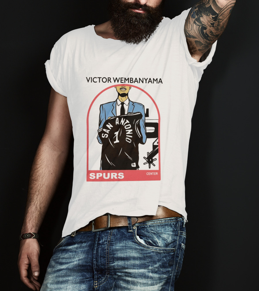Victor Wembanyama San Antonio Spurs Number 1 T-Shirt