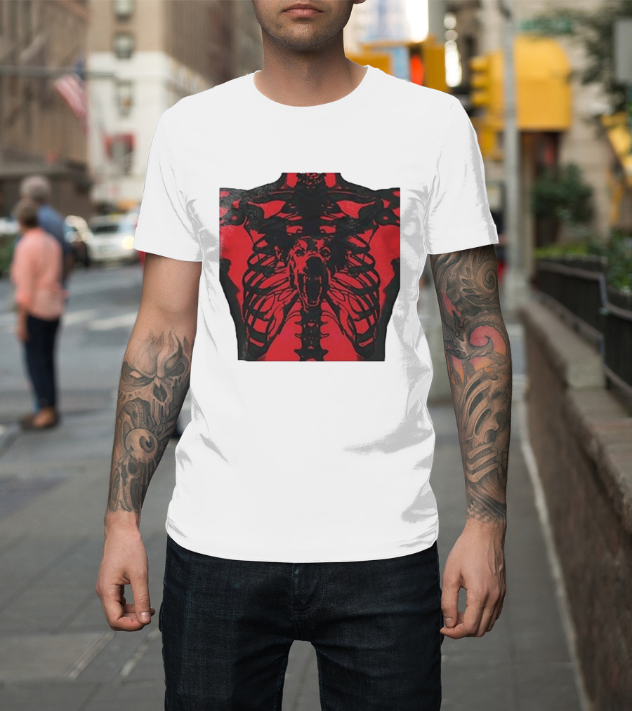 Punfest Told Y'all I Got That Dog In Me Skeleton Dog X Ray T-Shirt