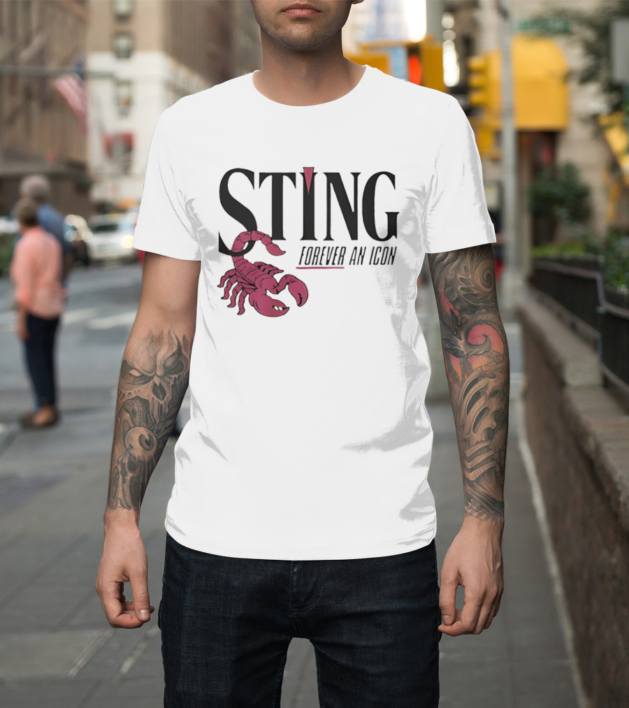 STING Forever An Icon Scorpion T-Shirt