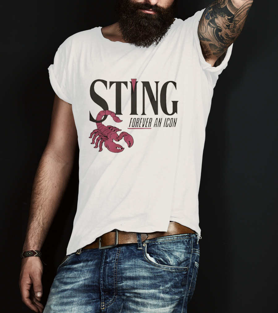 STING Forever An Icon Scorpion T-Shirt
