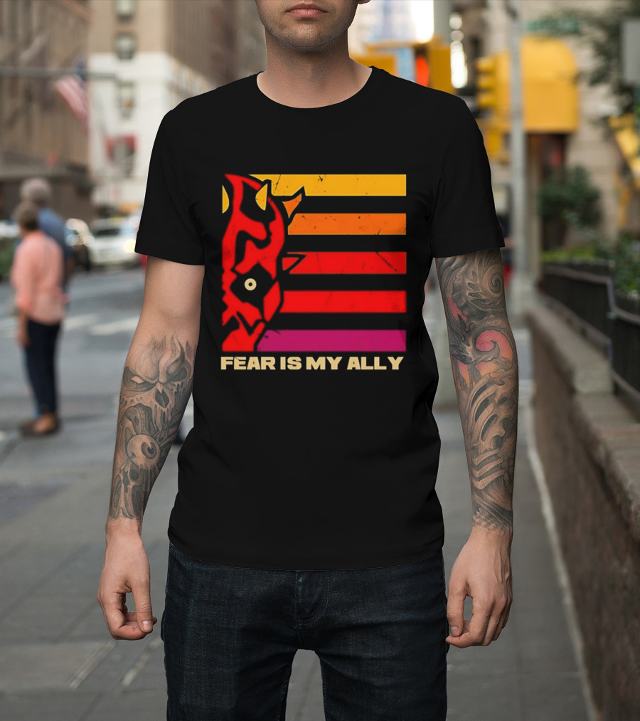 Darth Maul Fear Is My Ally Star Wars T-Shirt