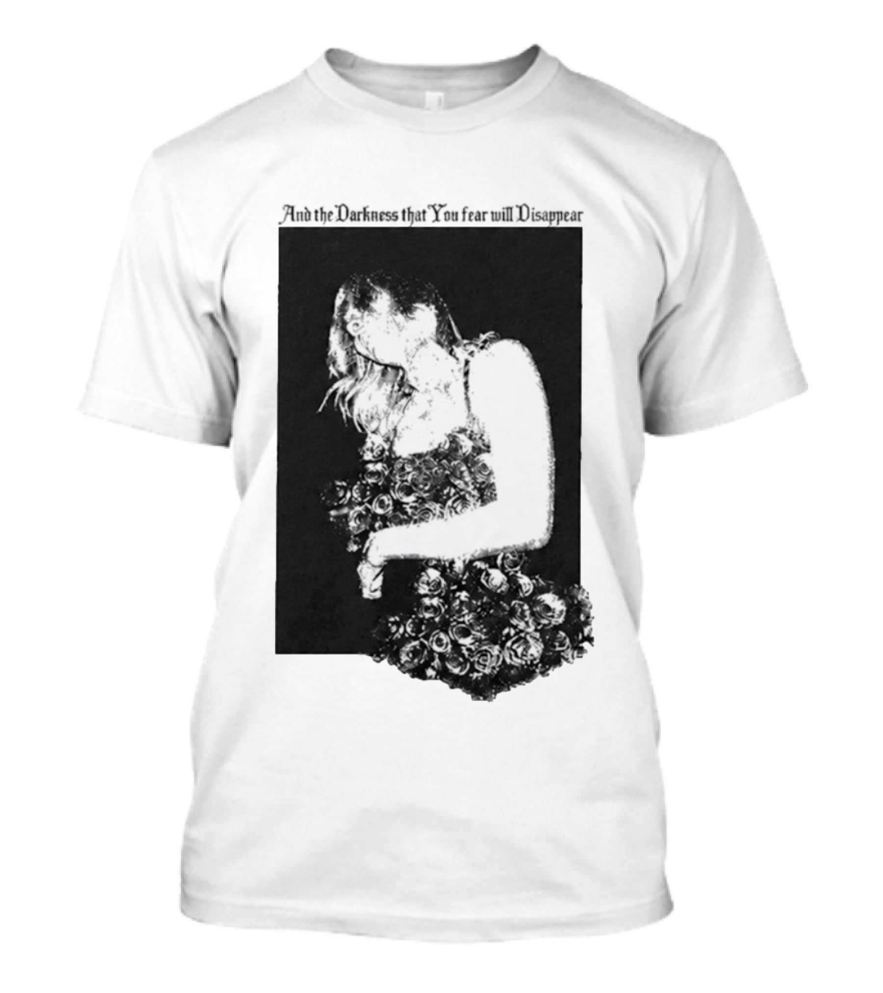 Suga Kamiya Sweet Smile Darkness Disappear Roses T-Shirt