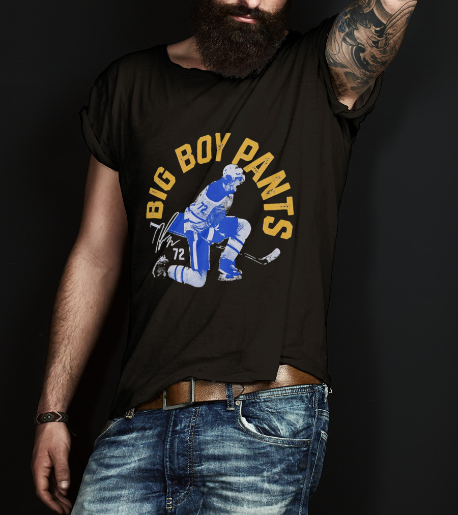 Buffalo Sabres Tage Thompson Big Boy Pants 72 Hockey T-Shirt