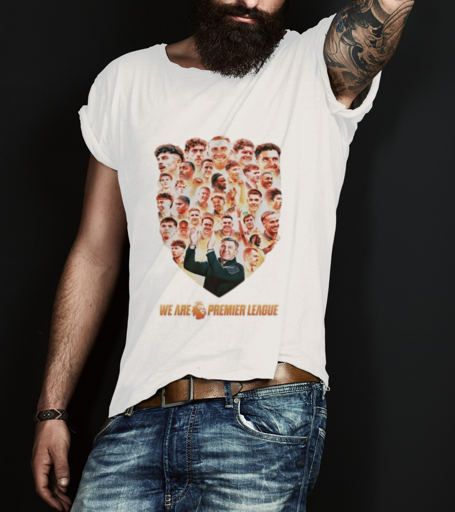 Hull City AFC We Are Premier League 2026 Team Celebration T-Shirt