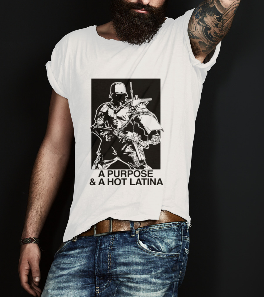 Kerberos Panzer Cops A Purpose And A Hot Latina T-Shirt