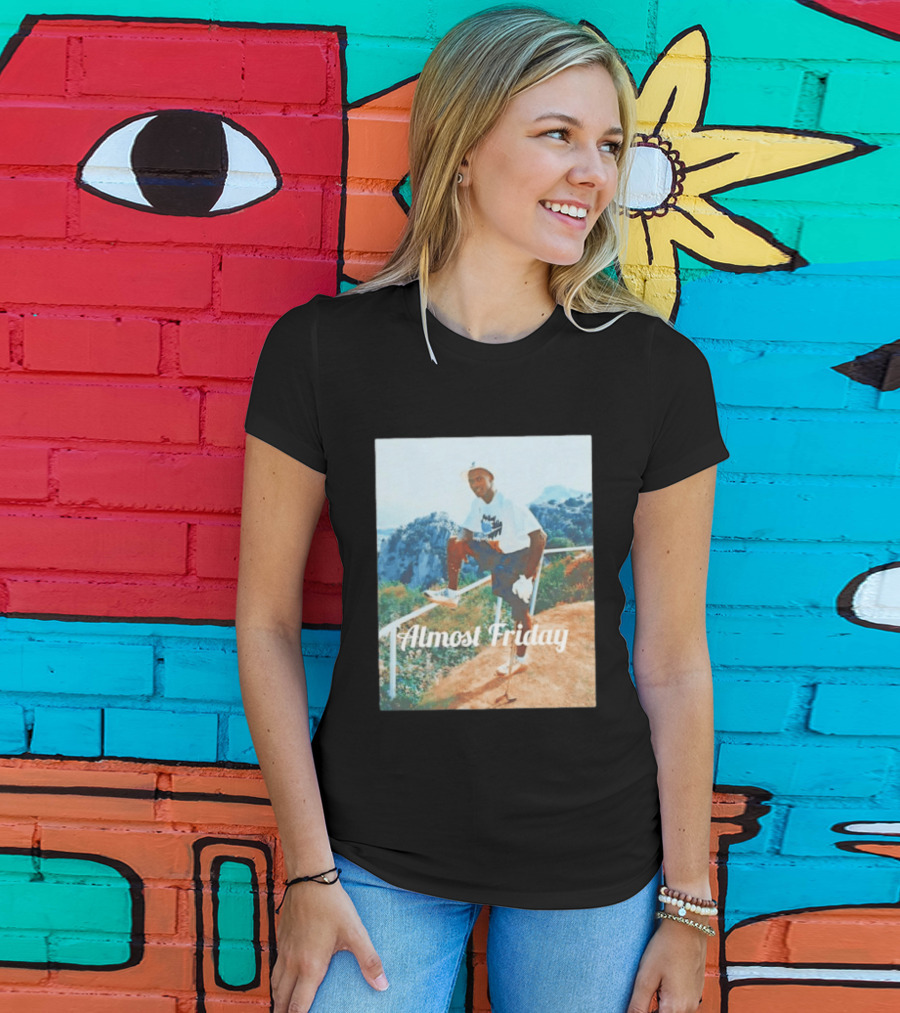 Michael Jordan Golfing Almost Friday Scenic View T-Shirt