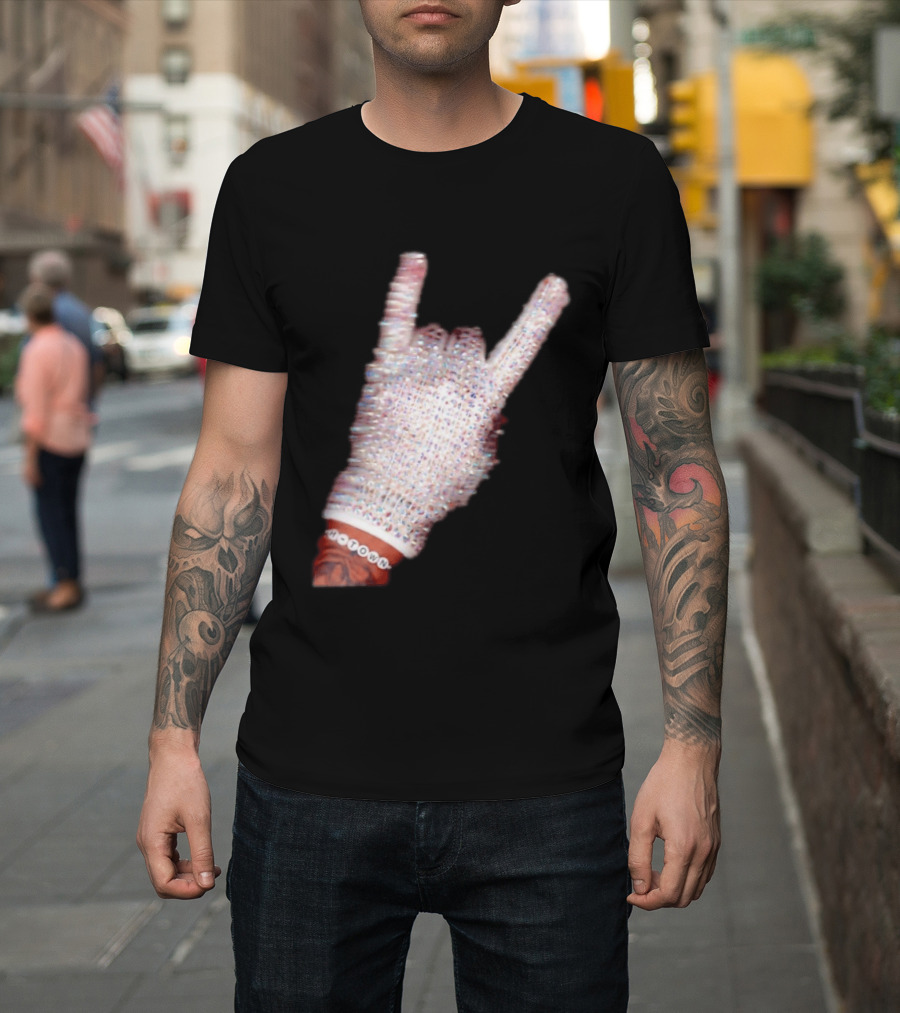 Houston Texans Drake Iceman New Album H Town Glove T-Shirt