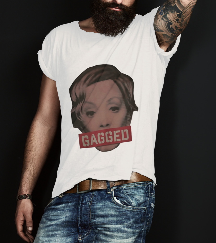 Deborah Vance Gagged Censored Mouth Retro Pop T-Shirt