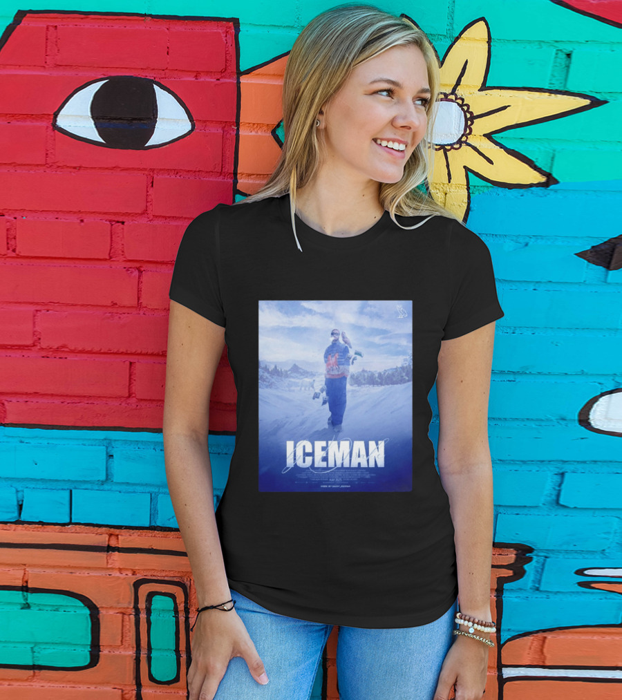 ICEMAN By Drake Featuring Saint Justin OVO Collaboration 2025 Winter Snowy Landscape T-Shirt