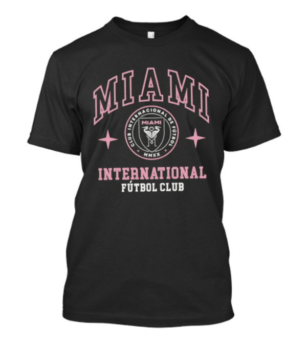 Miami Club Internacional De Fútbol 2026 Emblem MLS Soccer Team T-Shirt