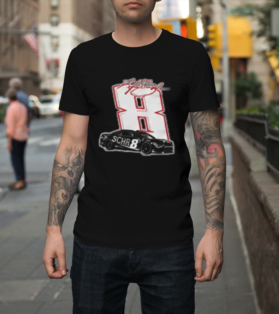 Because You Never Know When The Last One Is Kyle Busch Number 8 NASCAR Schrader Racing T-Shirt