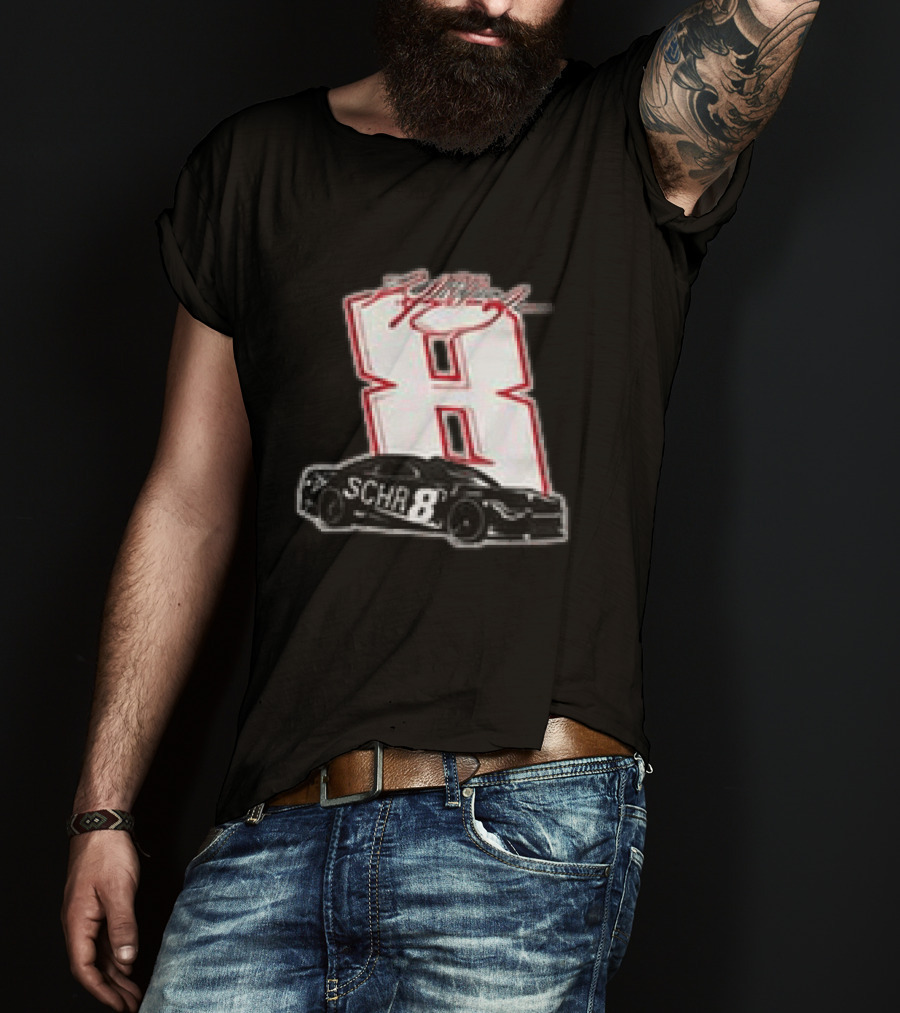 Because You Never Know When The Last One Is Kyle Busch Number 8 NASCAR Schrader Racing T-Shirt