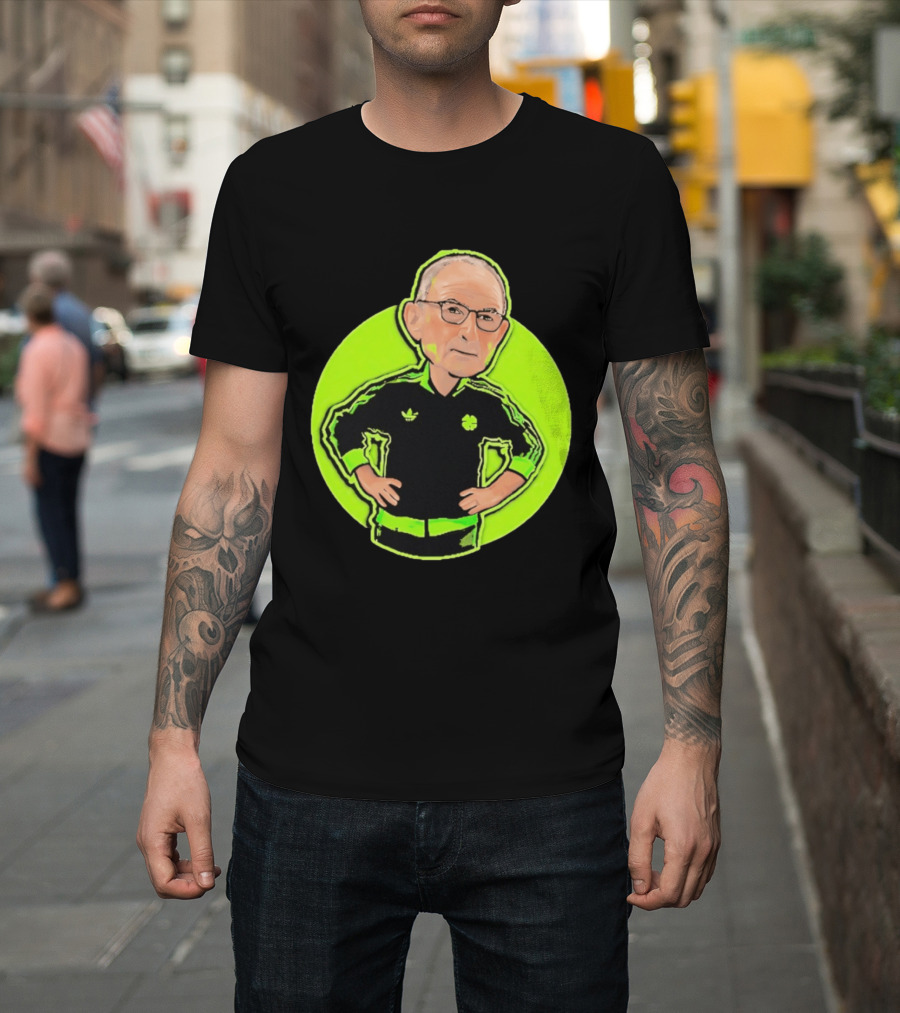 Martin O'Neill Nottingham Forest Manager Iconic Tracksuit T-Shirt