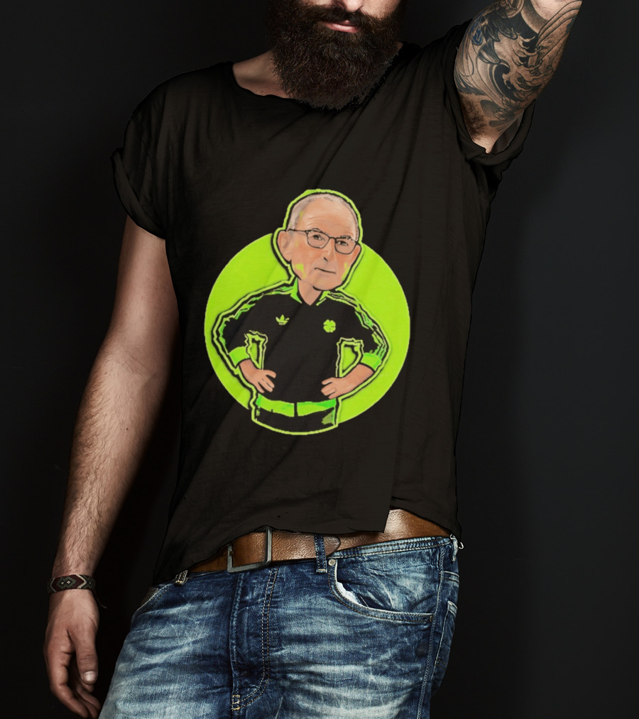 Martin O'Neill Nottingham Forest Manager Iconic Tracksuit T-Shirt