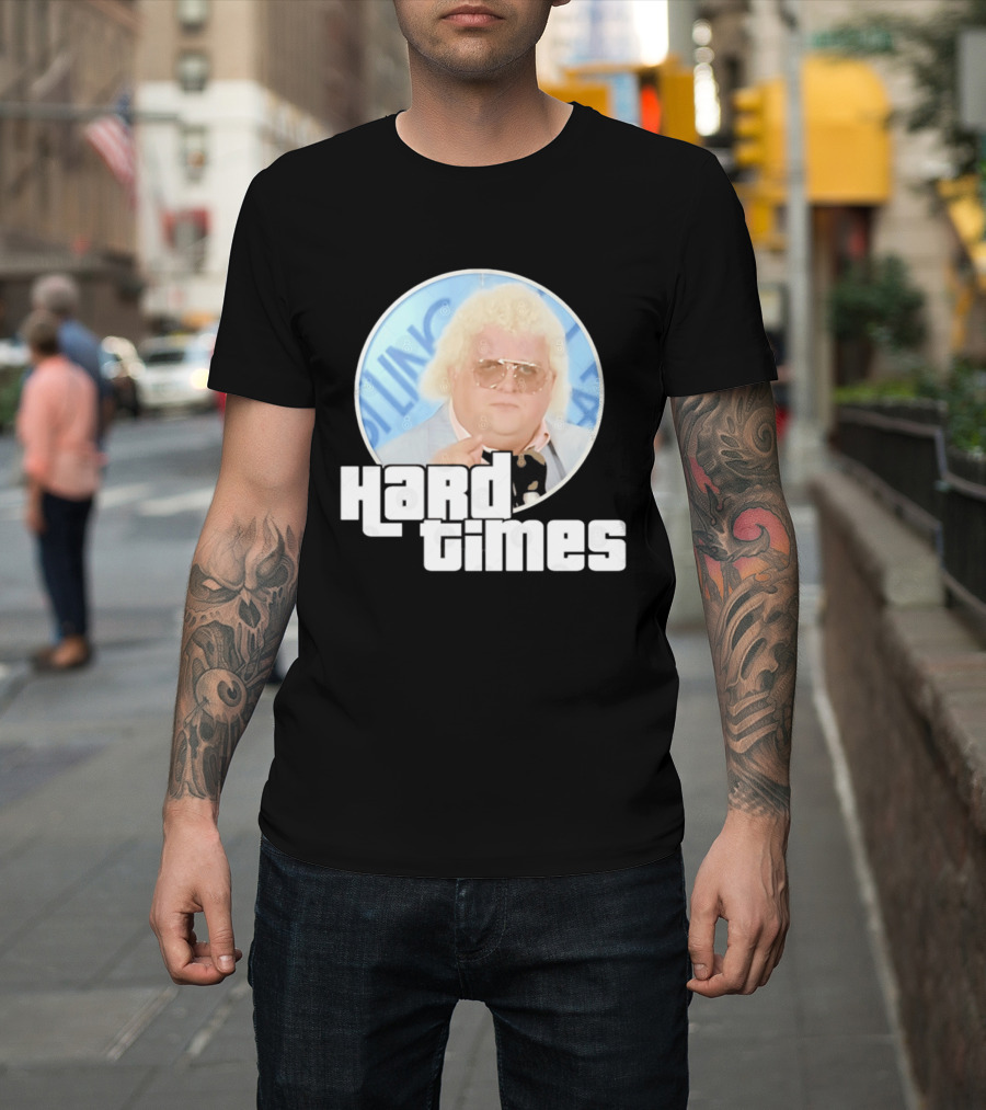 Dusty Rhodes Wrestling Icon Hard Times T-Shirt