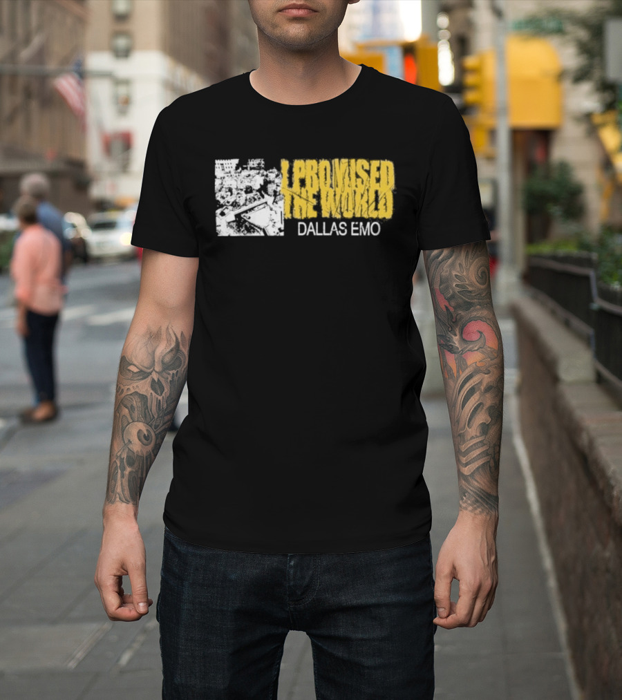 I Promised The World Dallas Emo Music T-Shirt