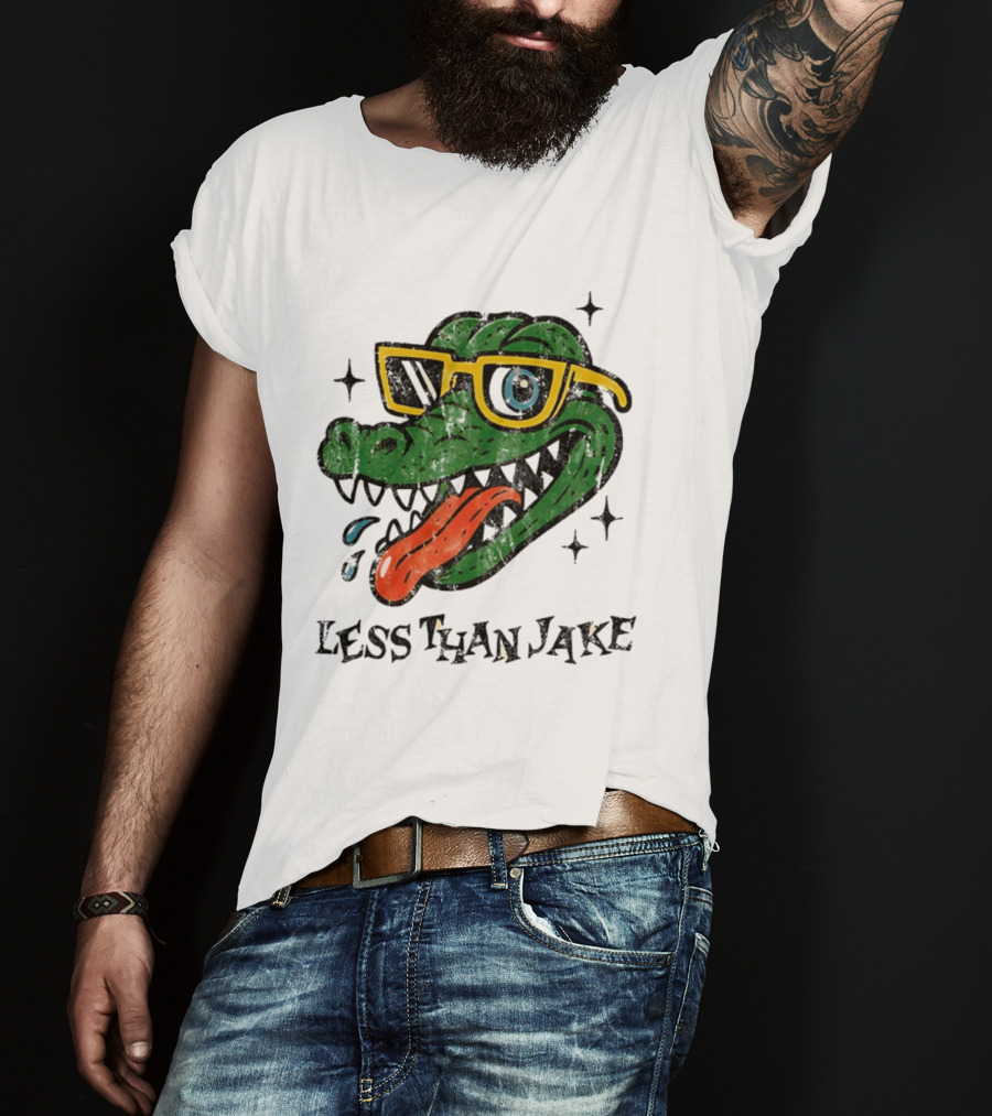 Less Than Jake Sunglasses Alligator T-Shirt