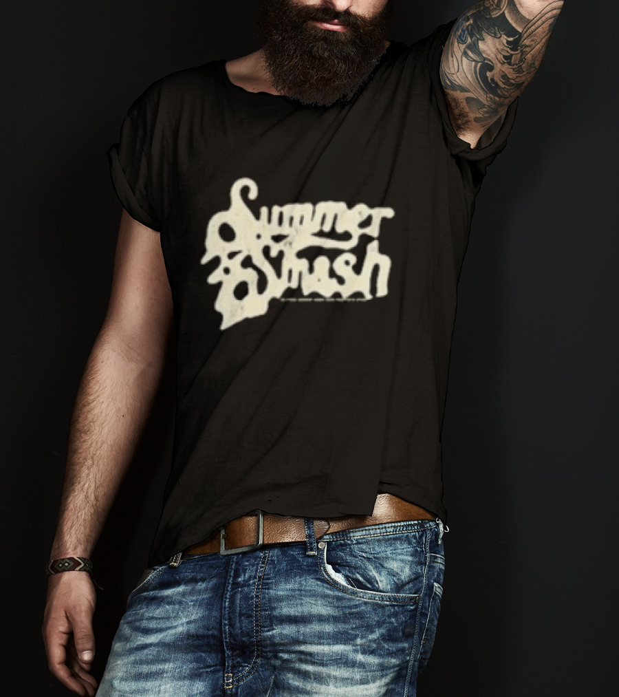 Summer Smash Festival Lineup 2026 Paint Splatter T-Shirt