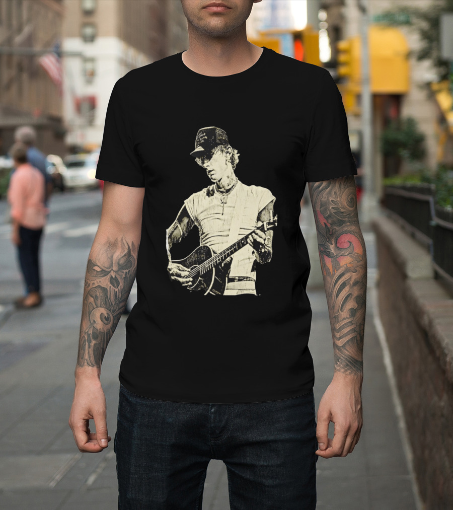 Machine Gun Kelly Americana Tour 2026 Vintage Guitar T-Shirt