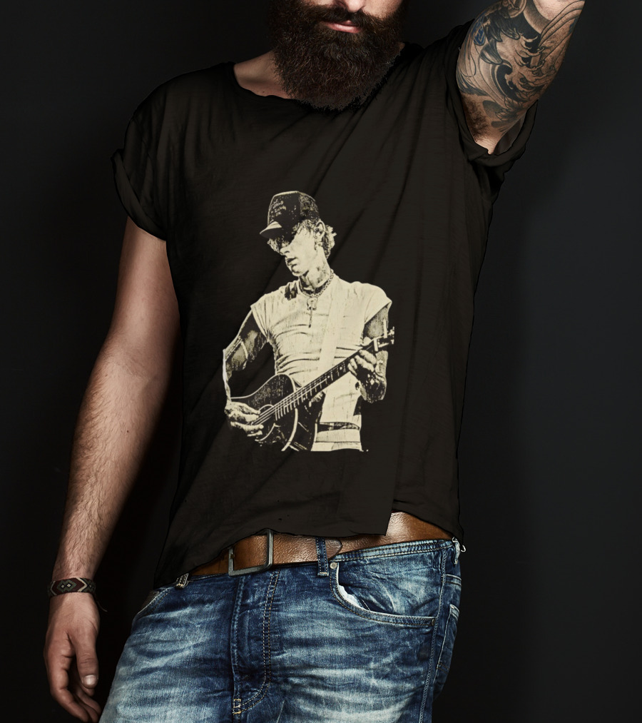 Machine Gun Kelly Americana Tour 2026 Vintage Guitar T-Shirt