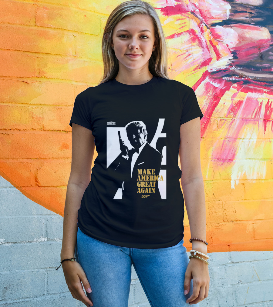 Trump 007 Make America Great Again Bond T-Shirt