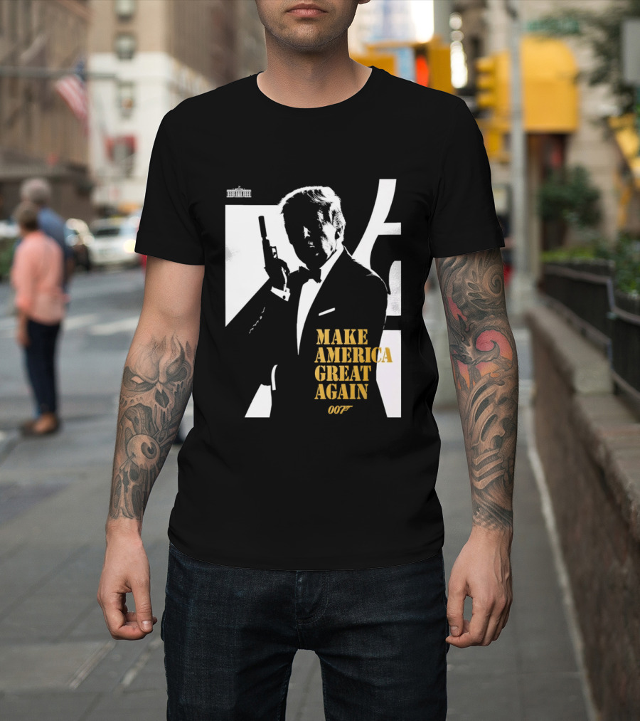 Trump 007 Make America Great Again Bond T-Shirt