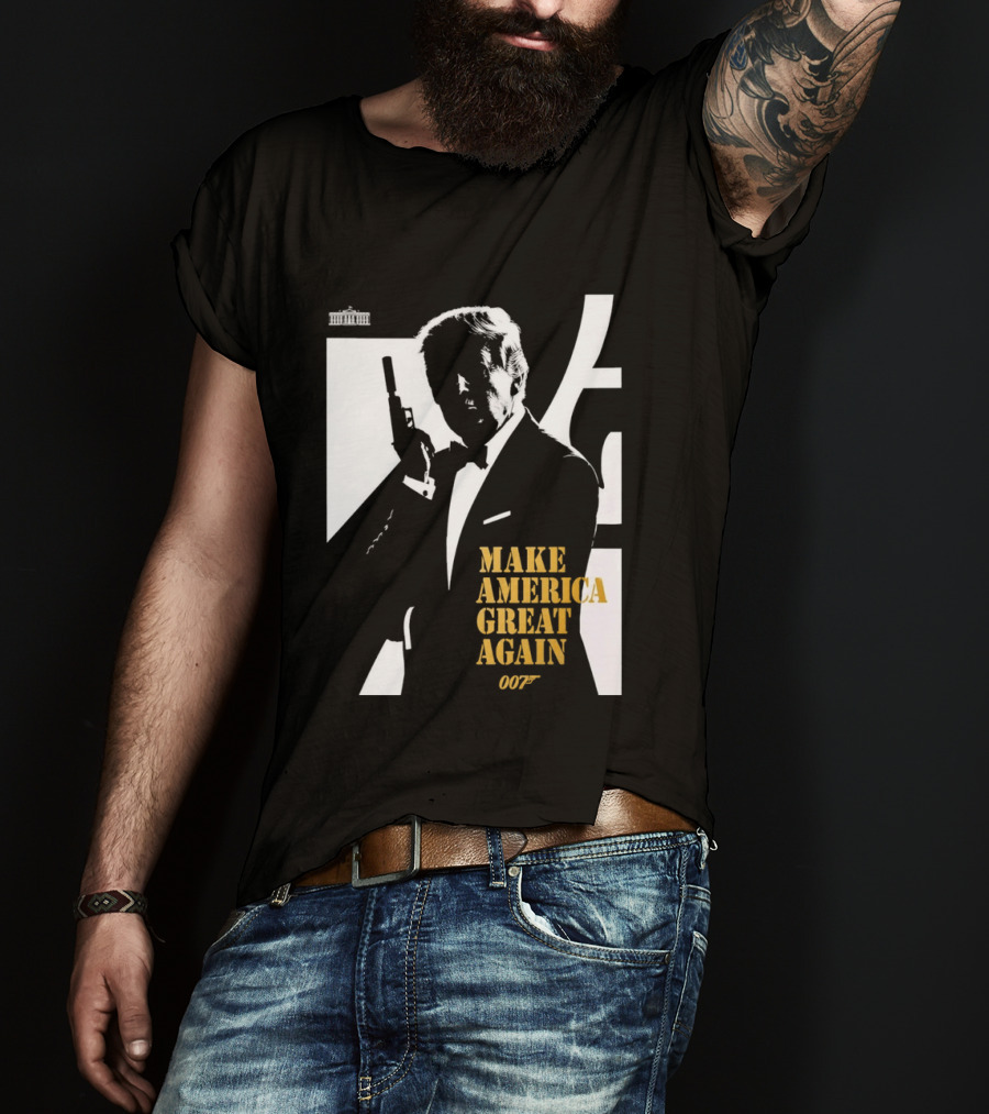 Trump 007 Make America Great Again Bond T-Shirt