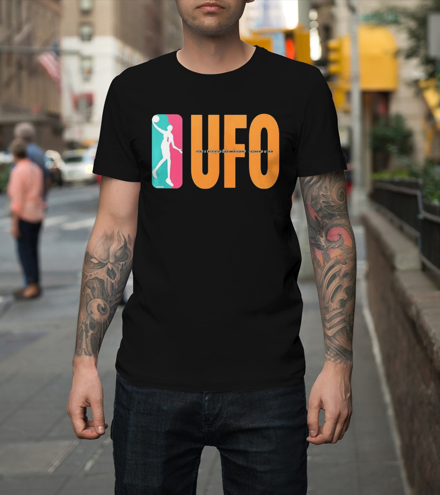 UFO Unstoppable Force On Court San Antonio Spurs T-Shirt