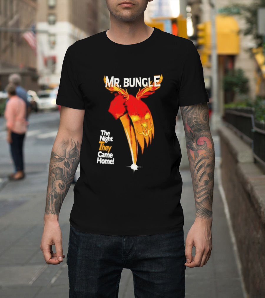 Mr Bungle The Night They Came Home Demon Pumpkin T-Shirt