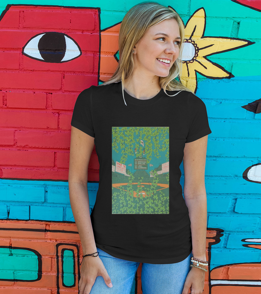 Umphrey's McGee An Evening With Brendan Bayliss Joel Cummins Garcia's Chicago IL May 16 Baseball Field T-Shirt