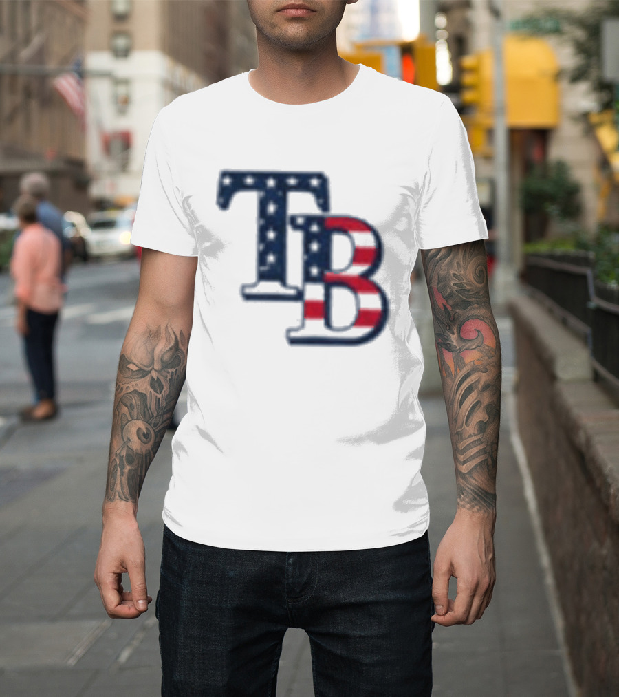 America 250 Years 1776 2026 TB Rays Patriotic Celebration T-Shirt