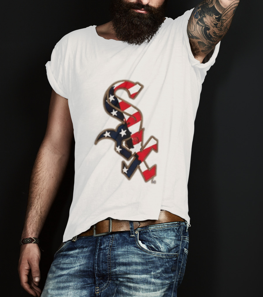 250 Years America 1776 2026 White Sox Stars Stripes MLB T-Shirt