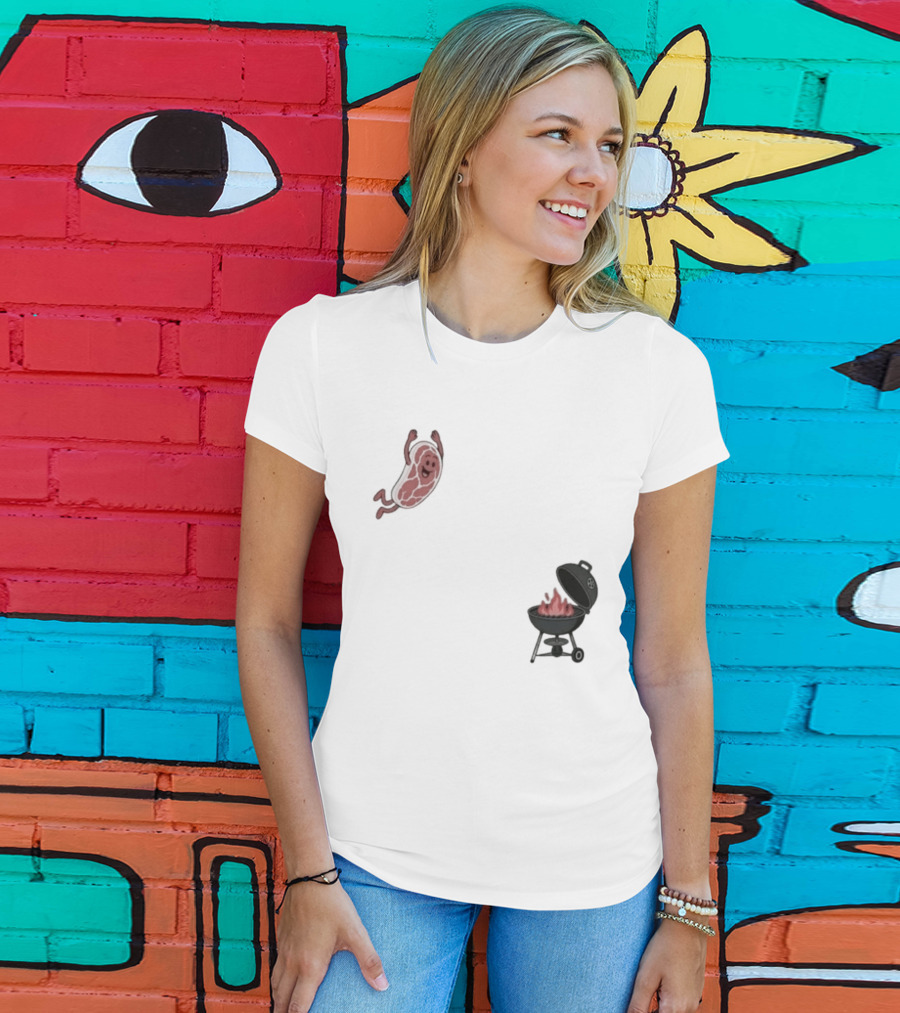BBQ Jumping Steak 2026 Funny Grill T-Shirt