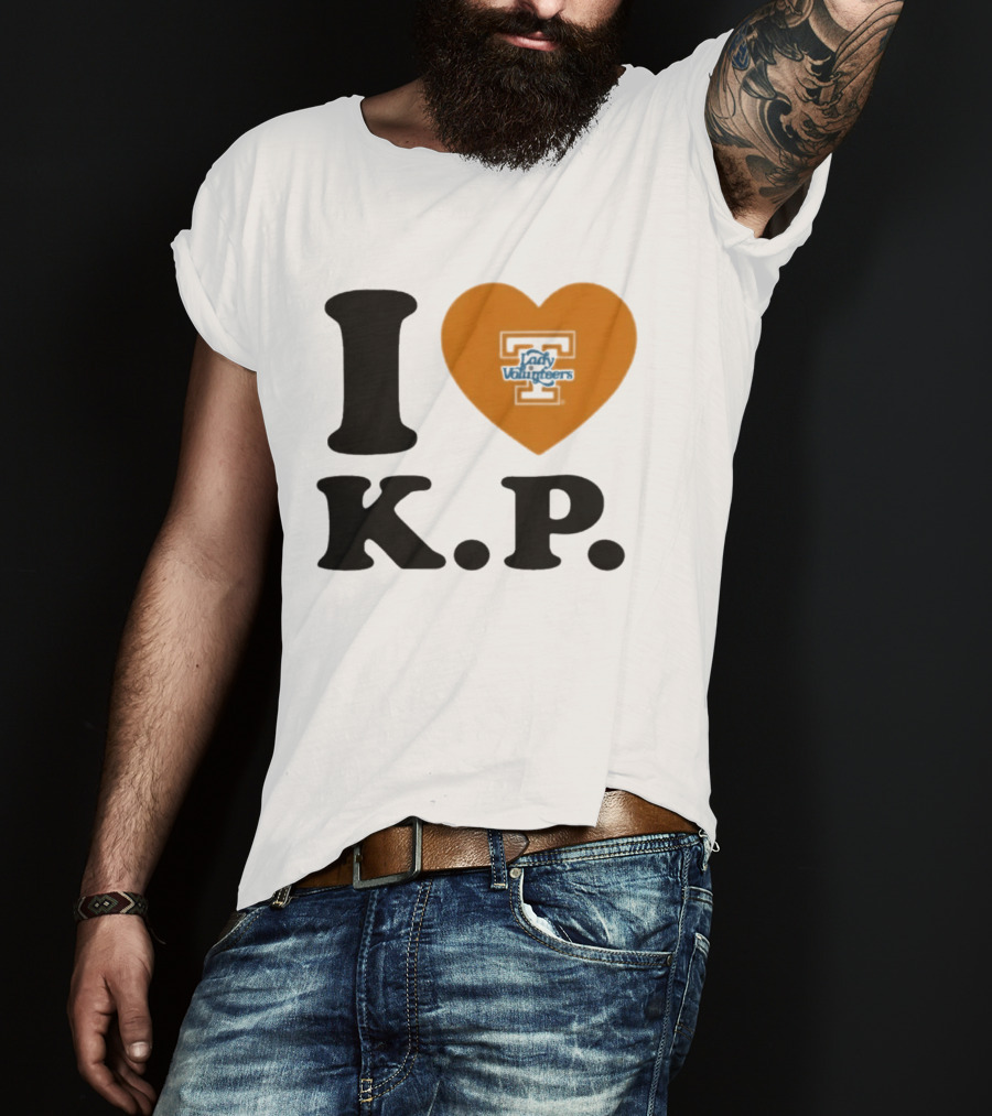 I Love K.P. Tennessee Lady Vols Softball Karlyn Pickens T-Shirt
