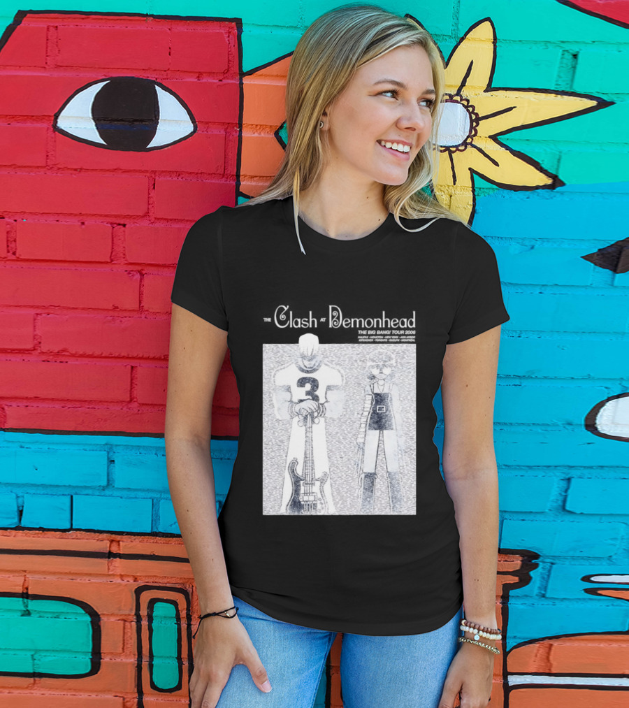 The Clash At Demonhead The Big Bang Tour 2006 Band Art Comic T-Shirt