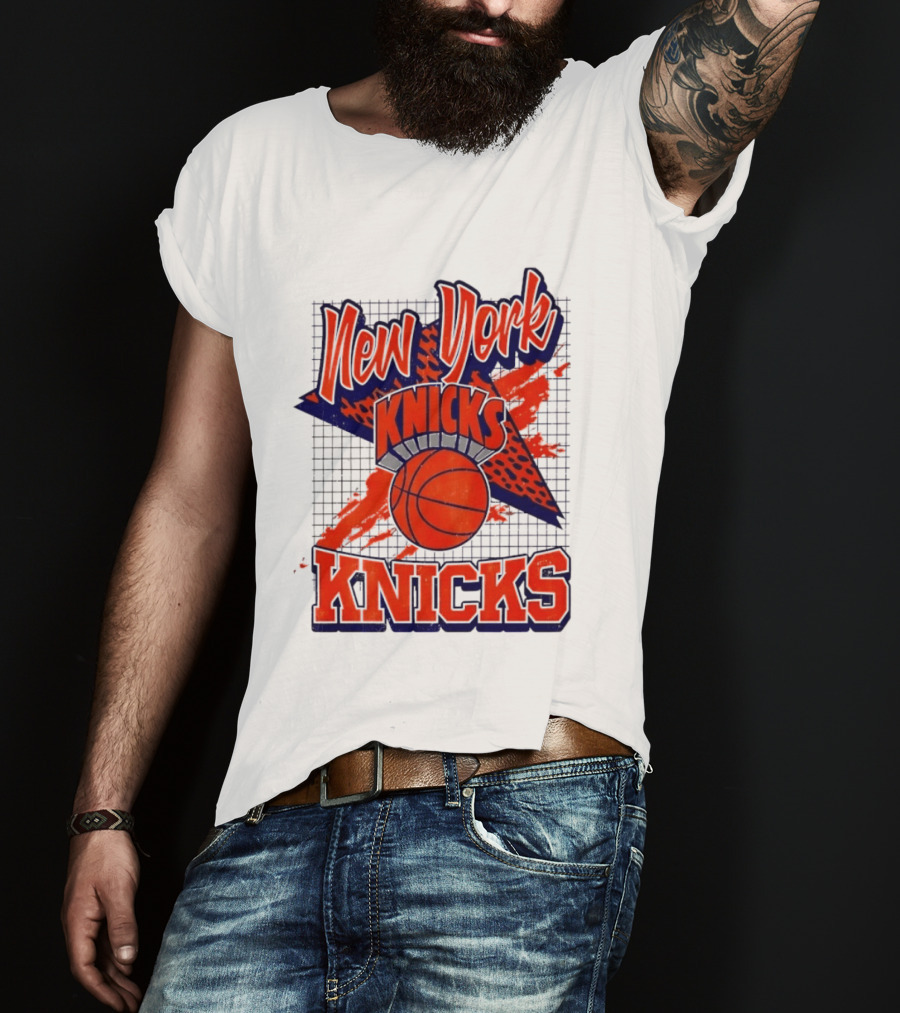 New York Knicks Juvenile Basketball Star T-Shirt