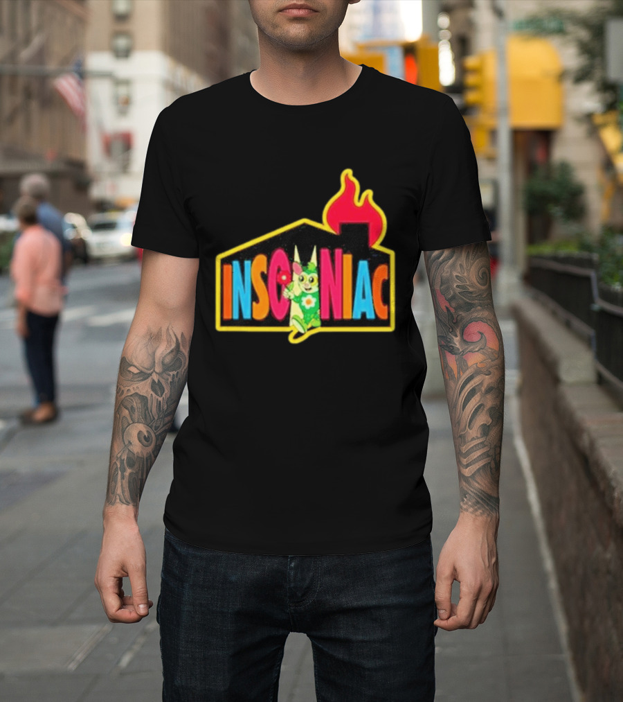 Dabsmyla X Insomniac House EDC Festival Art Collaboration T-Shirt