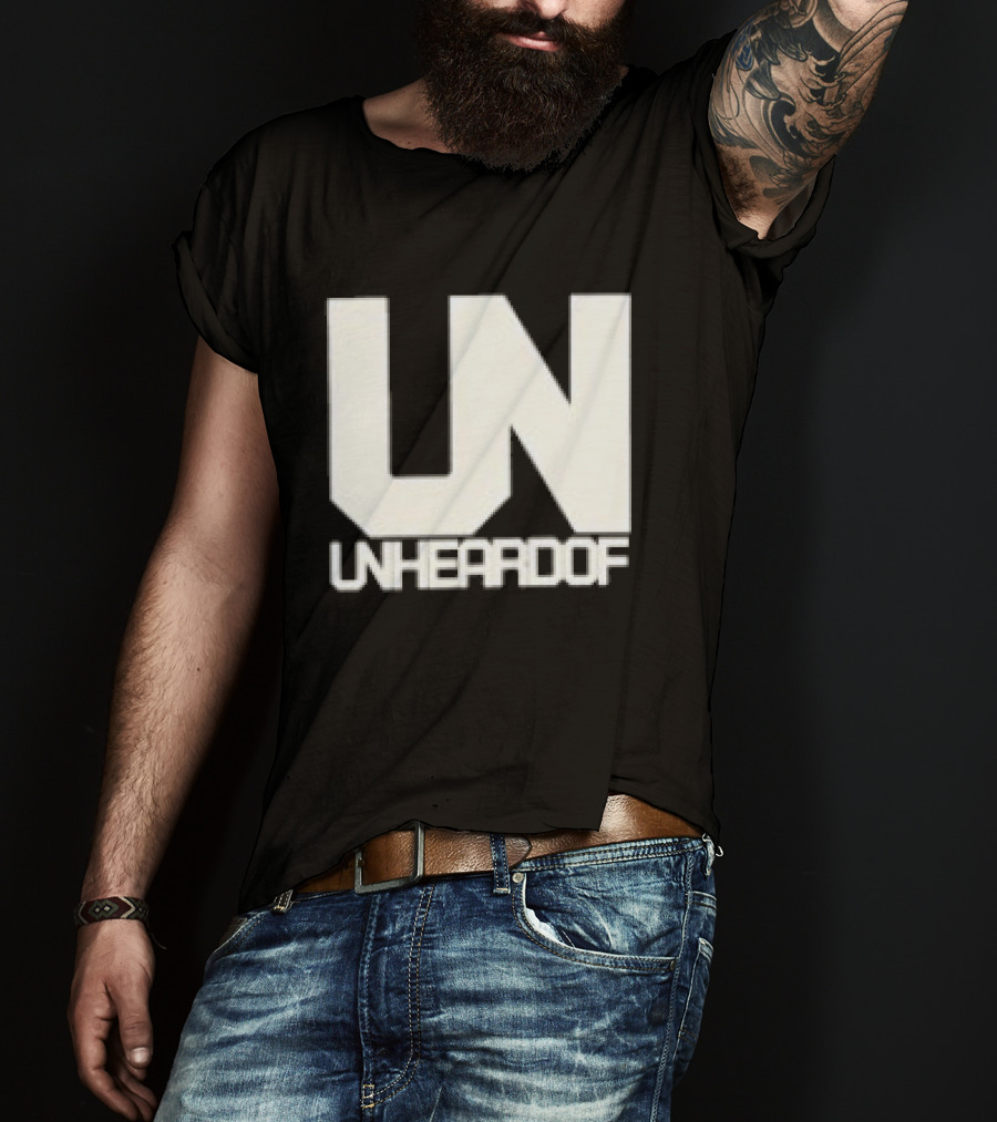 Unheardof Core UN Minimalist Text Urban Streetwear Fashion T-Shirt
