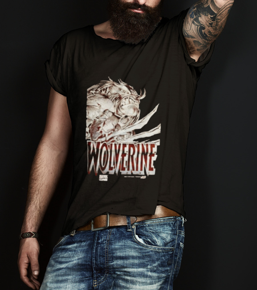 Original Wolverine Marvel Comics Vintage Monster T-Shirt