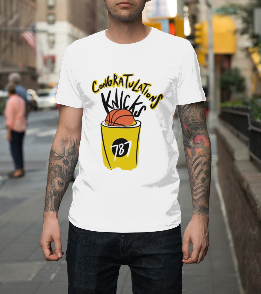 Congratulations Knicks Basketball 787 T-Shirt