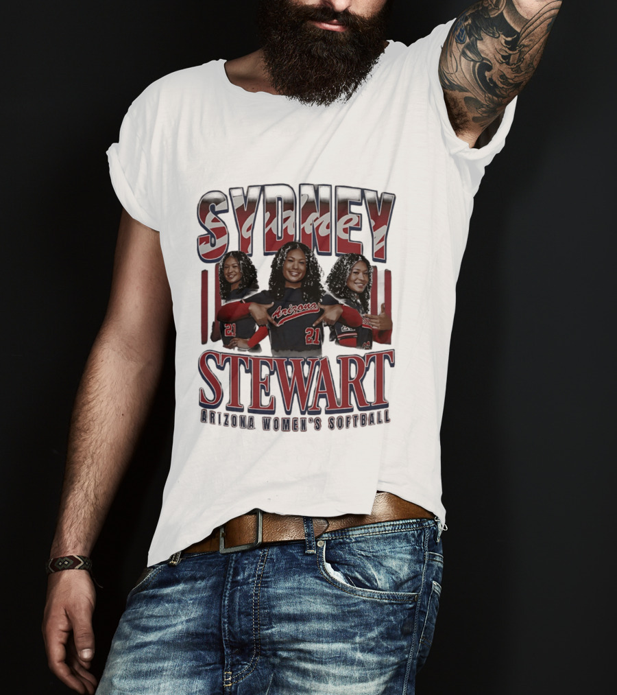 Sydney Stewart Arizona Women's Softball 21 T-Shirt