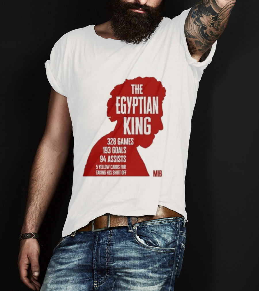 The Egyptian King 328 Games 193 Goals 94 Assists 5 Yellow Cards T-Shirt
