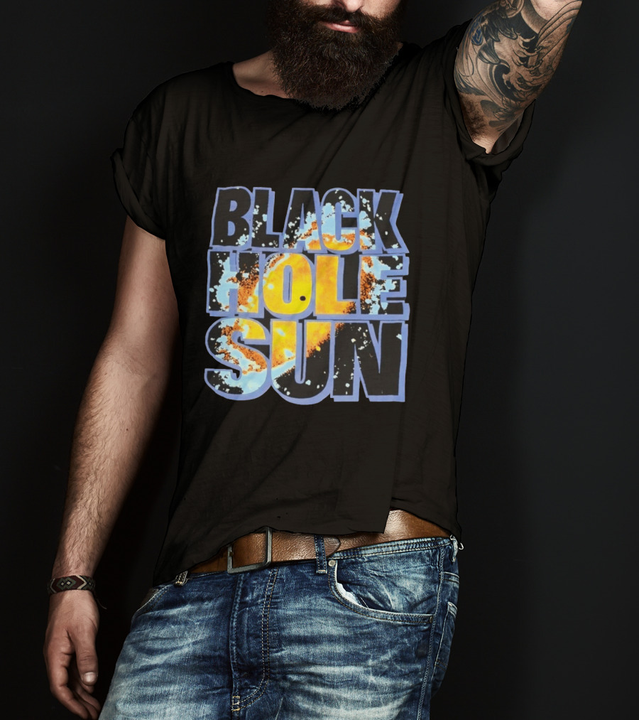 Black Hole Sun Solar Eclipse Vivid Cosmic T-Shirt