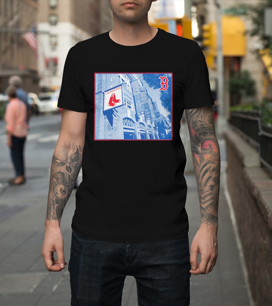Go Boston Red Sox Banners Fenway Park 1903 1912 T-Shirt