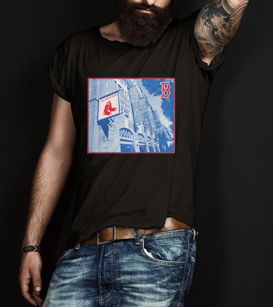 Go Boston Red Sox Banners Fenway Park 1903 1912 T-Shirt