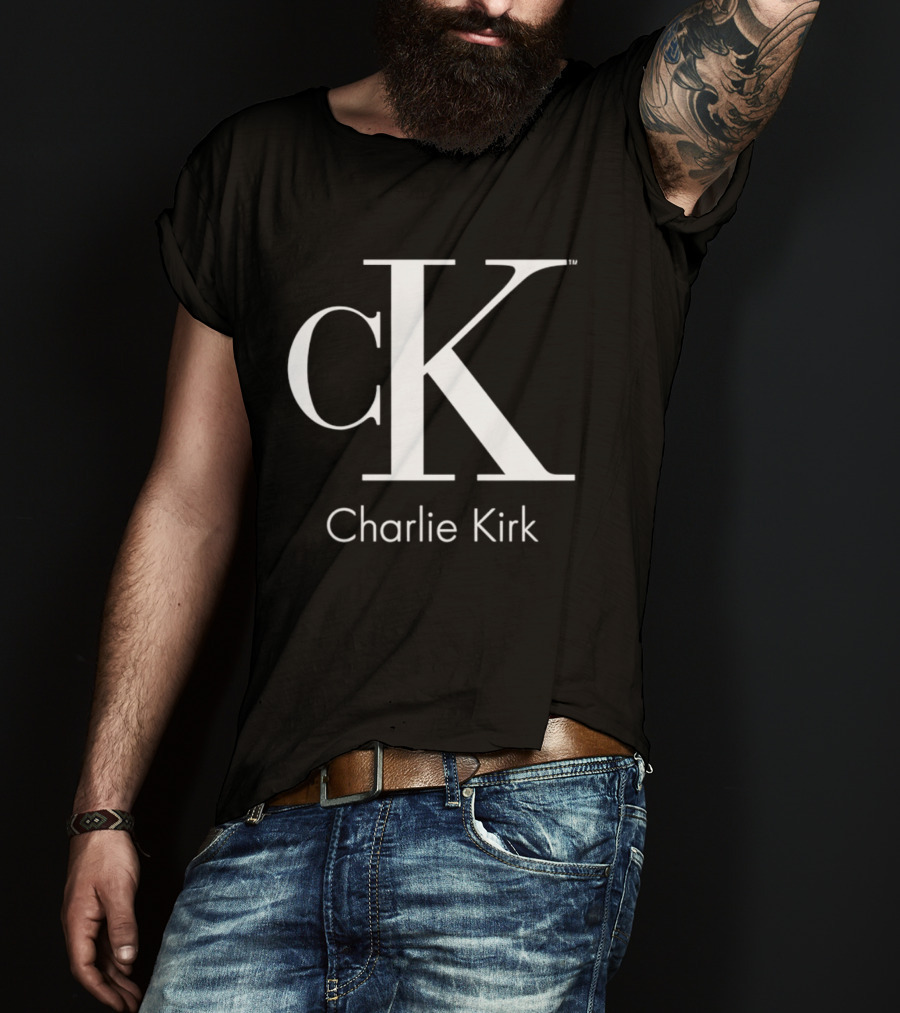 Charlie Kirk CK Classic Monogram T-Shirt