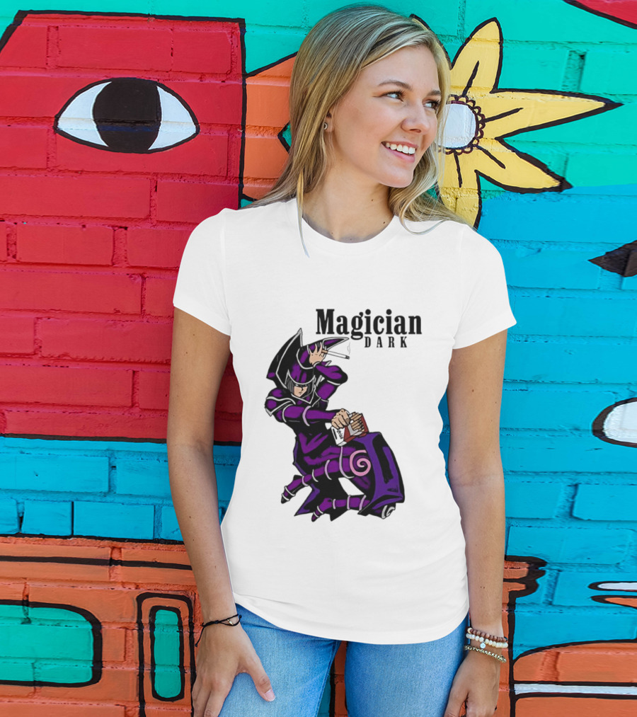 Magician Dark Yu Gi Oh Smoking T-Shirt