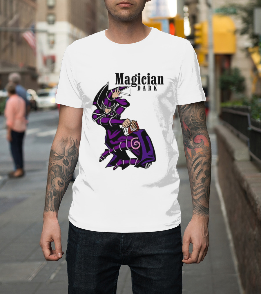 Magician Dark Yu Gi Oh Smoking T-Shirt