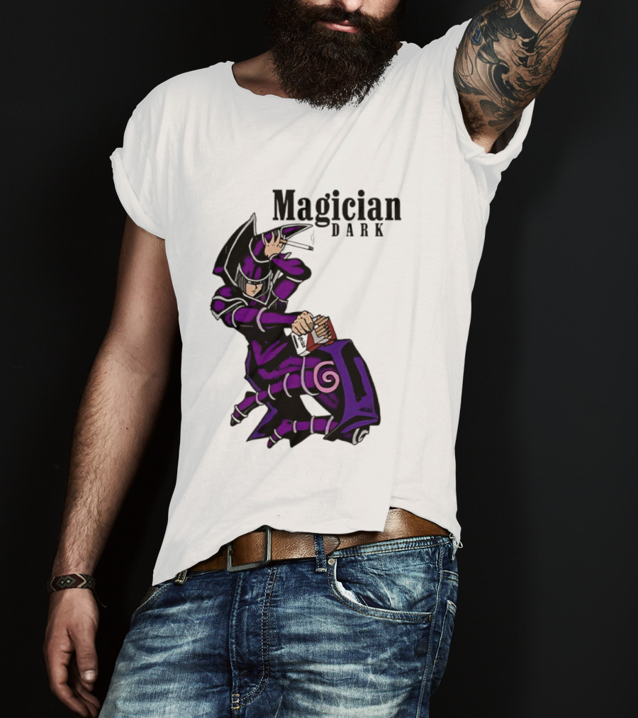Magician Dark Yu Gi Oh Smoking T-Shirt