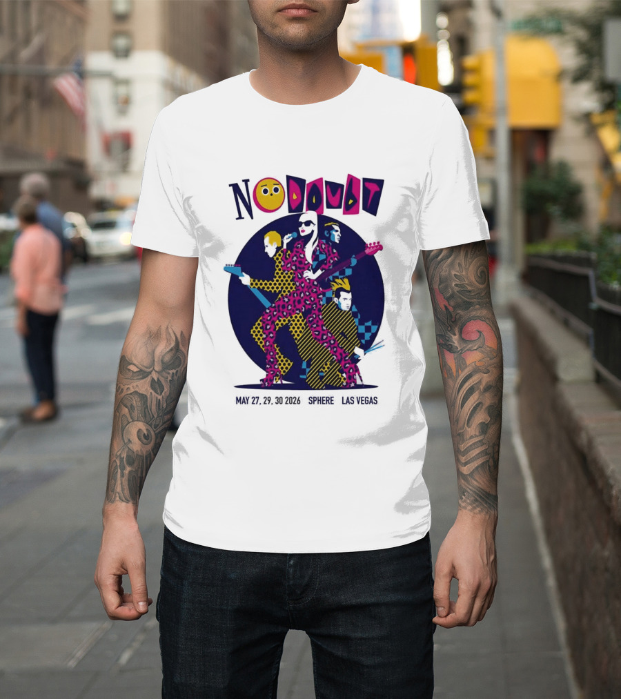 No Doubt May 27 30 2026 Sphere Las Vegas T-Shirt